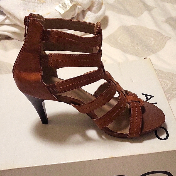 EUC Aldo Lazare Gladiator Heeled Sandals EU 37 - Picture 3 of 8